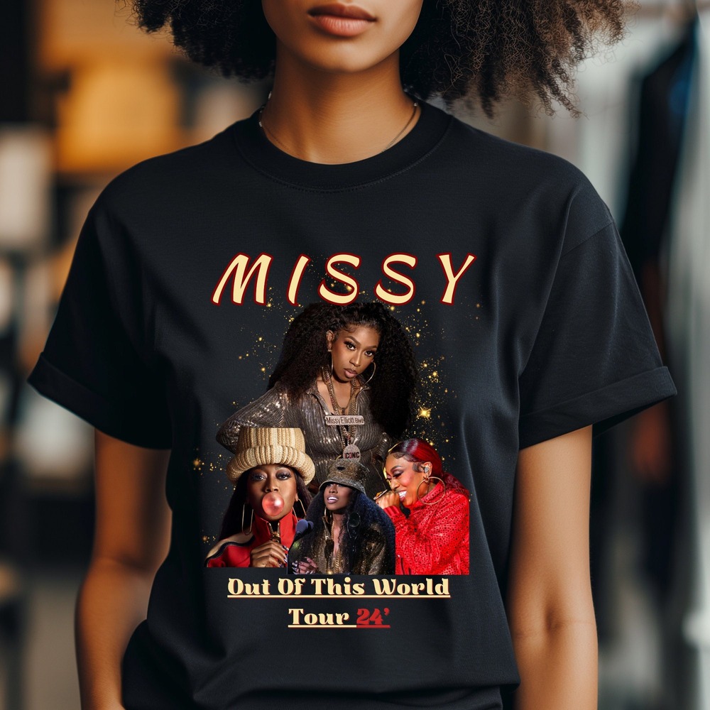 Missy Elliot TShirt - Out Of This WorldConcert